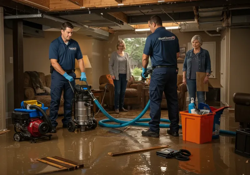 Basement Water Extraction and Removal Techniques process in Decatur, MI